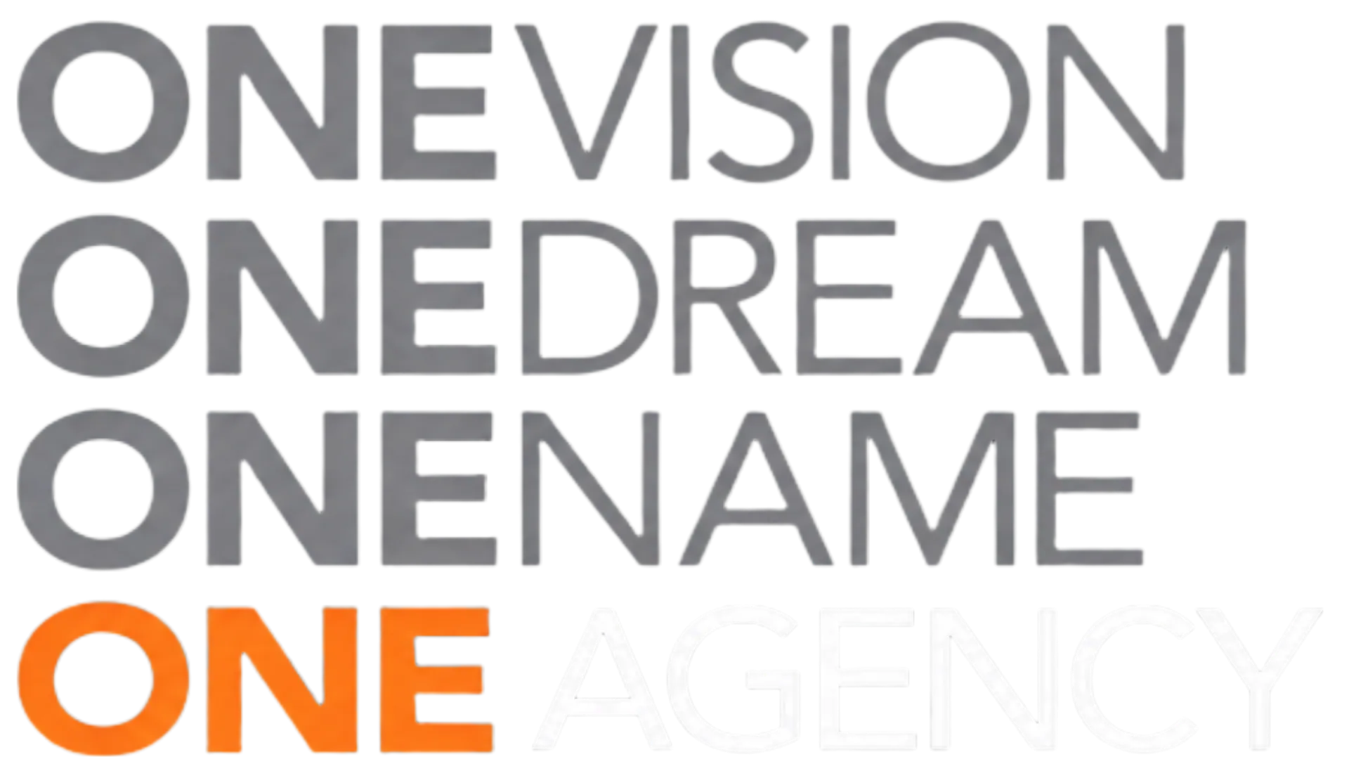 ONE AGENCY WATER MARK LOGO